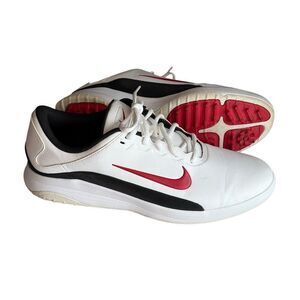Nike Vapor Pro Spikeless Golf Shoes White/Red/Black Men's Size 13